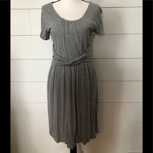 🏝5/$25 Maison Jules Gray dress Size Medium